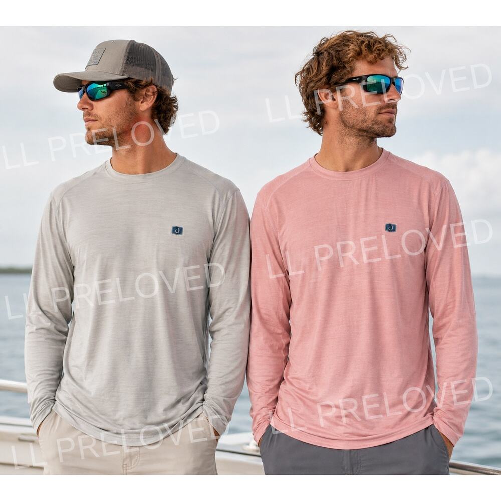 AVID Performance Fishing Shirt Lot of 2 Men’s XL UV Protection Moisture Wicking